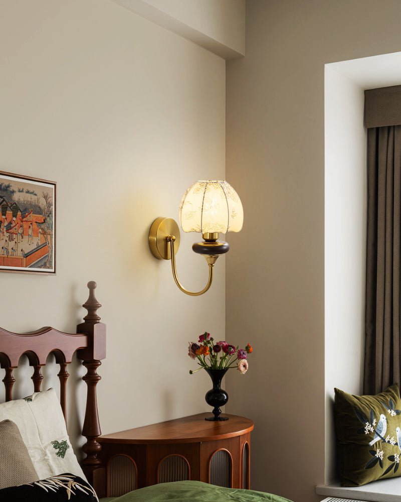 Zorvyn Floral wandlamp