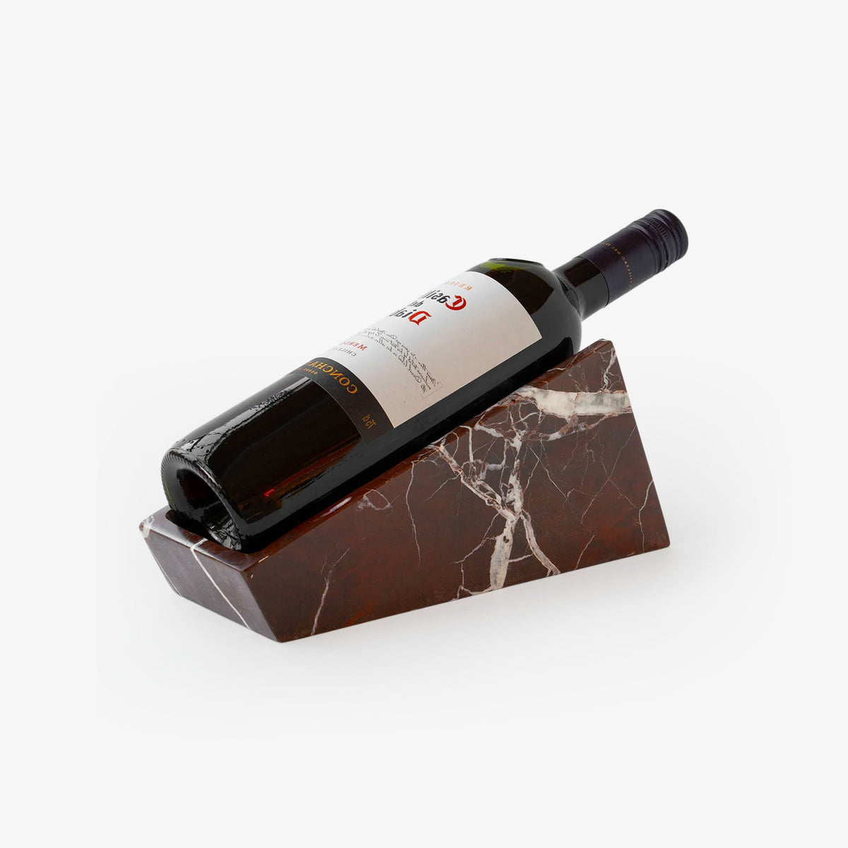 Selivian Cantilever Marmeren Wijnhouder met Steun voor Eén Fles