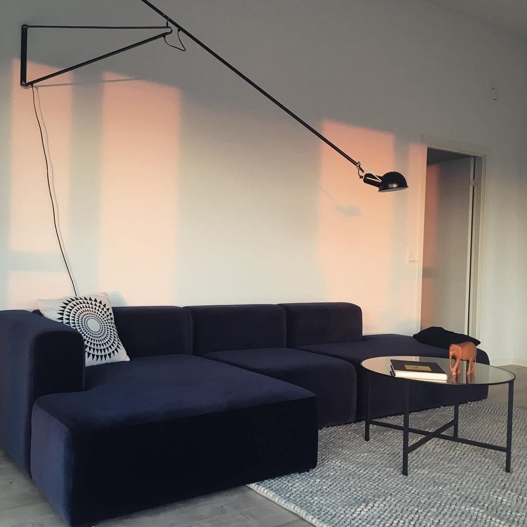 Cid moderne minimalistische wandlamp met lange arm