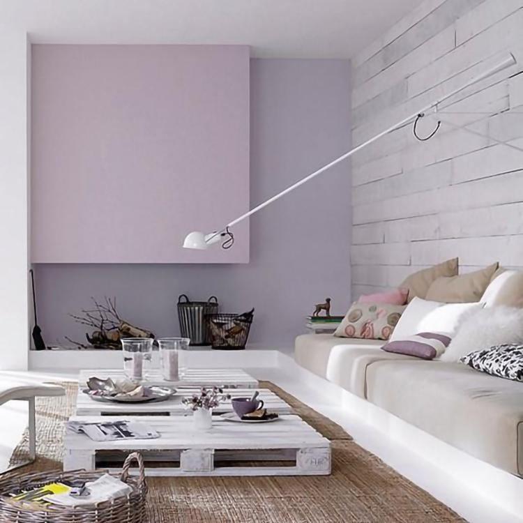 Cid moderne minimalistische wandlamp met lange arm