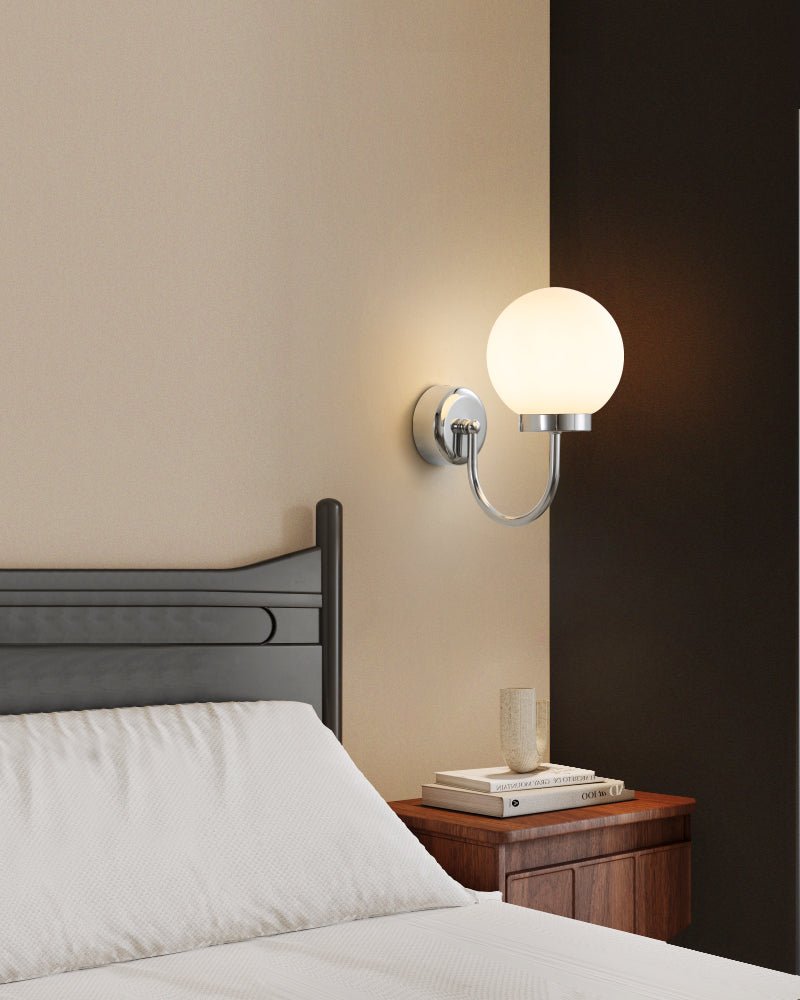 Varnys chroom wandlamp