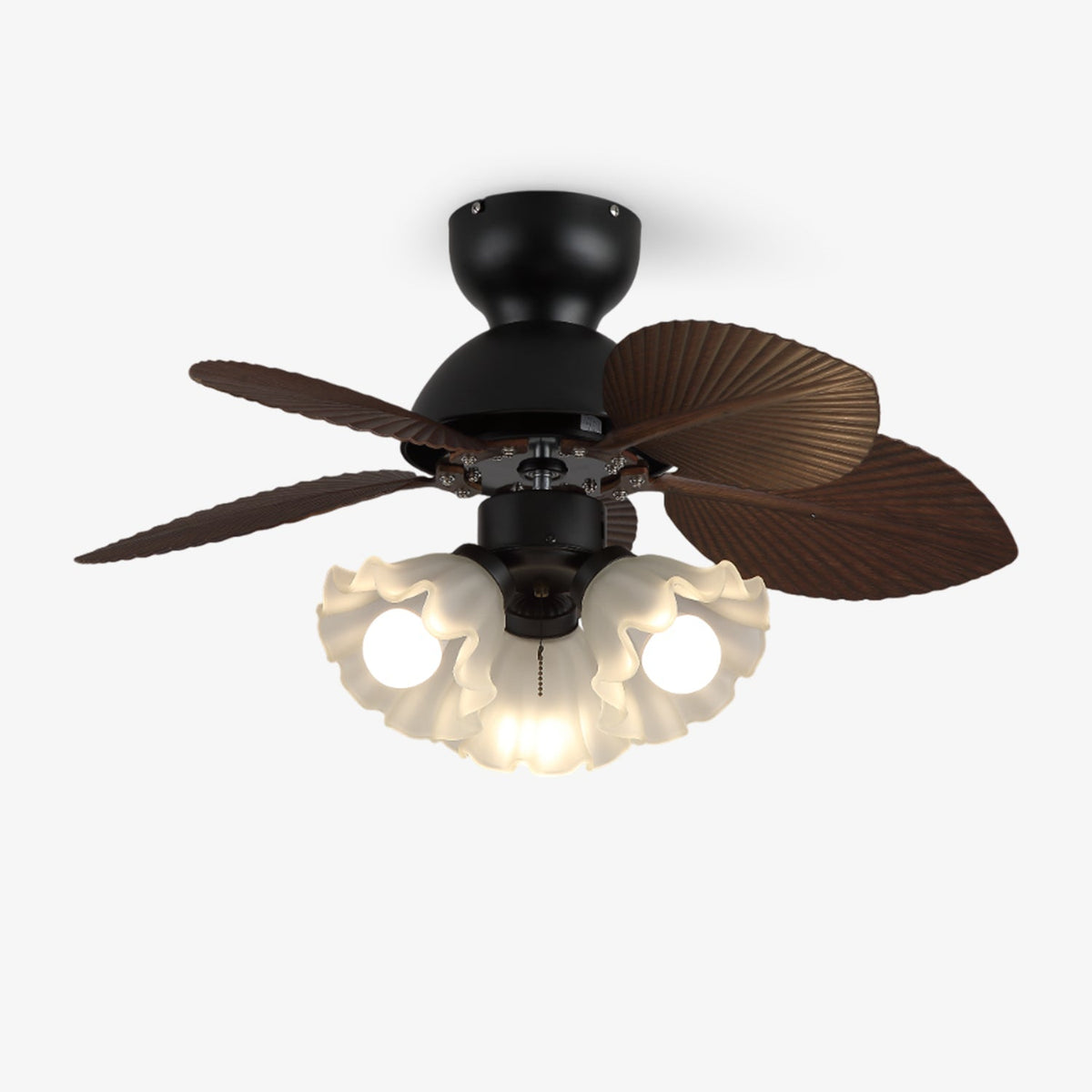 Qers plafondventilator met verlichting