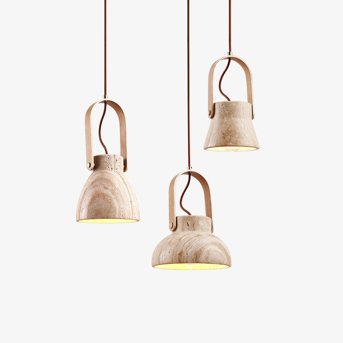 Frix travertin hanglamp