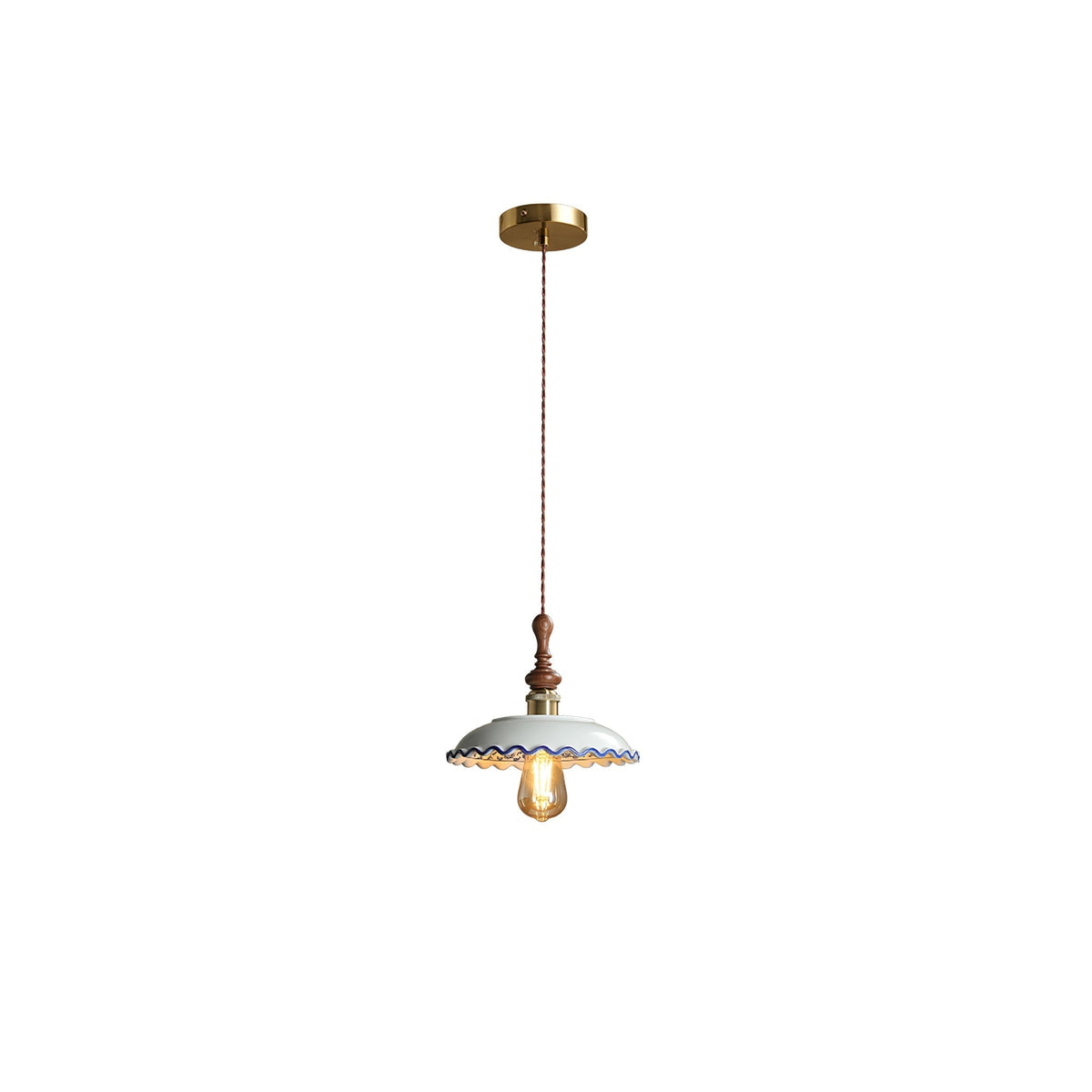 Ciraeor Delftse keramische hanglamp