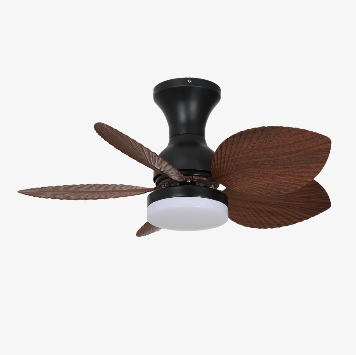 Rinirian Vintage Hout Plafondventilator met lamp