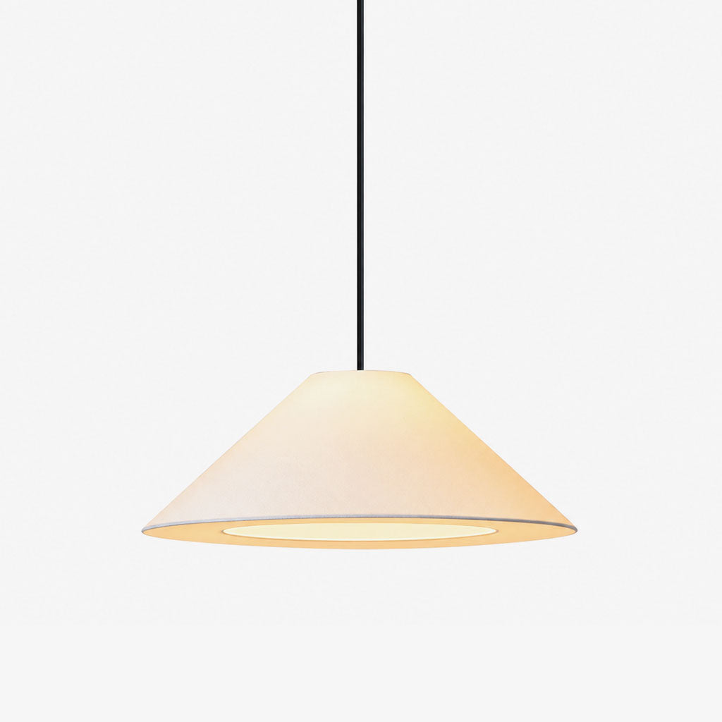 Ormondleigh stoffen kegelvormige hanglamp