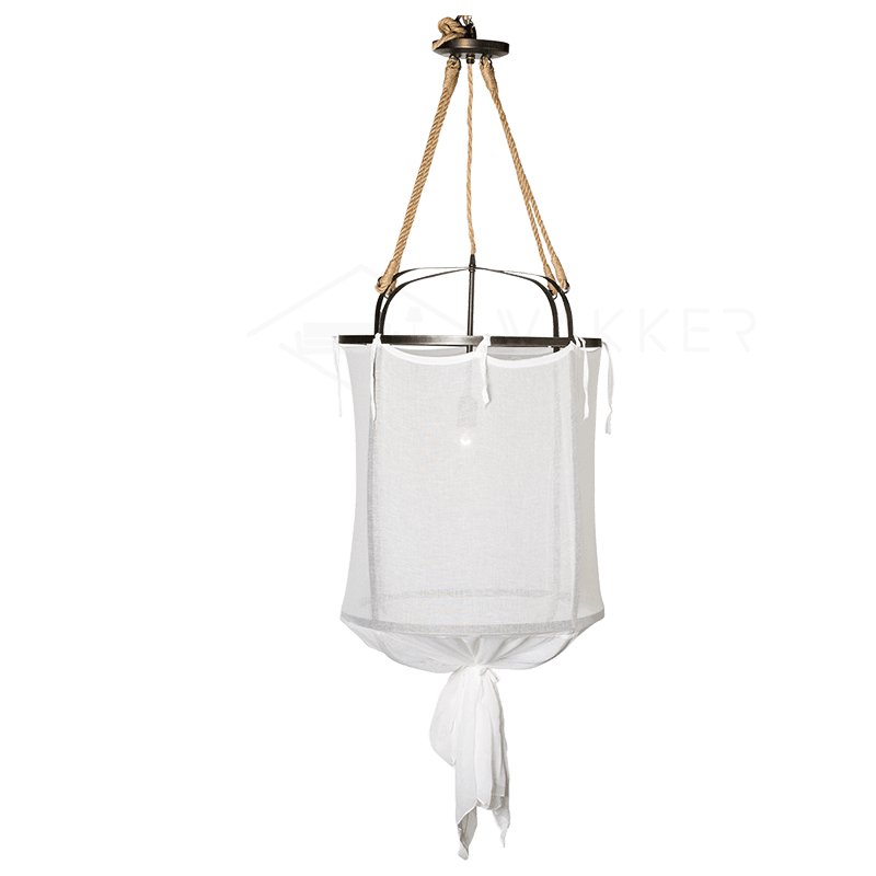 Lininora linnen bohemian hanglamp