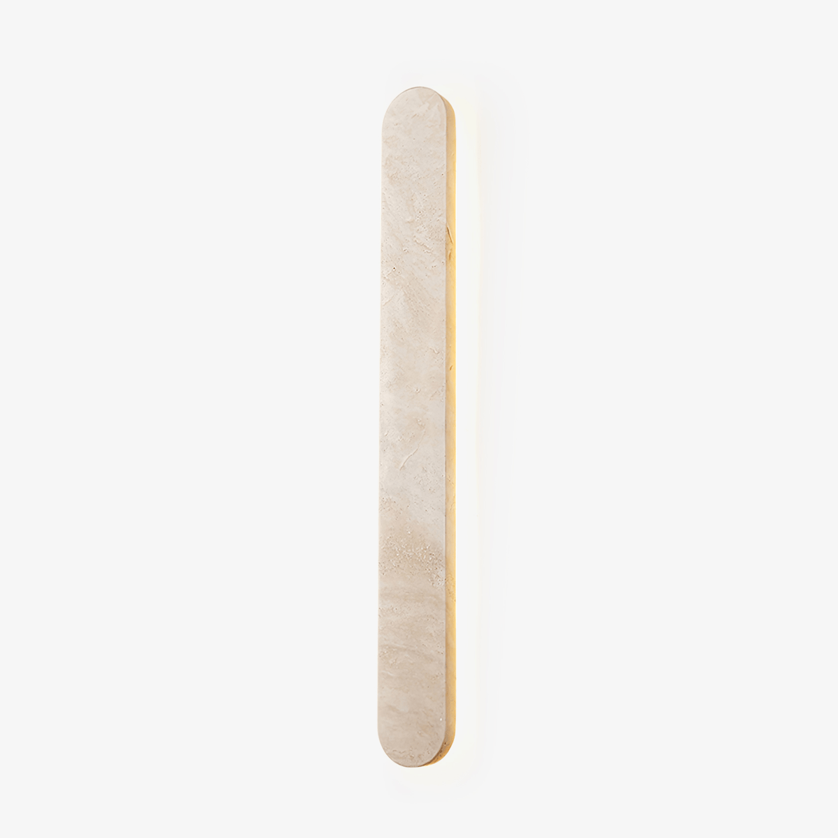 Elraee Geel travertin wandlamp
