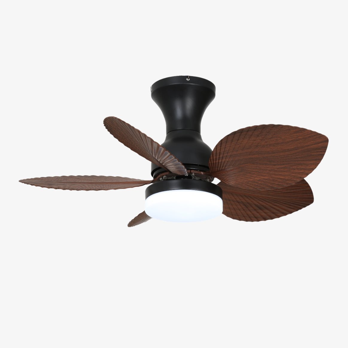 Rinirian Vintage Hout Plafondventilator met lamp