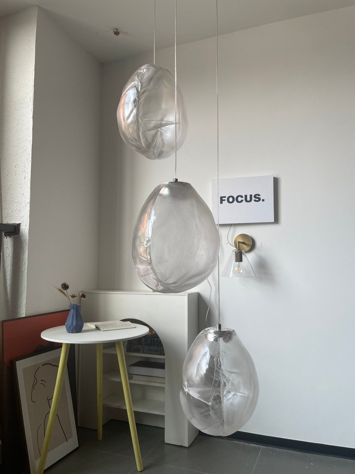 Celenelle Liquid Stone glas hanglamp