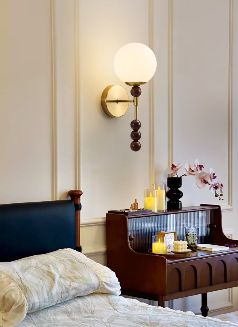 Blendor bollen wandlamp