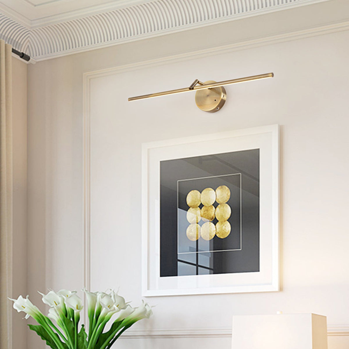 Suly Slim Goud Oplaadbare wandlamp
