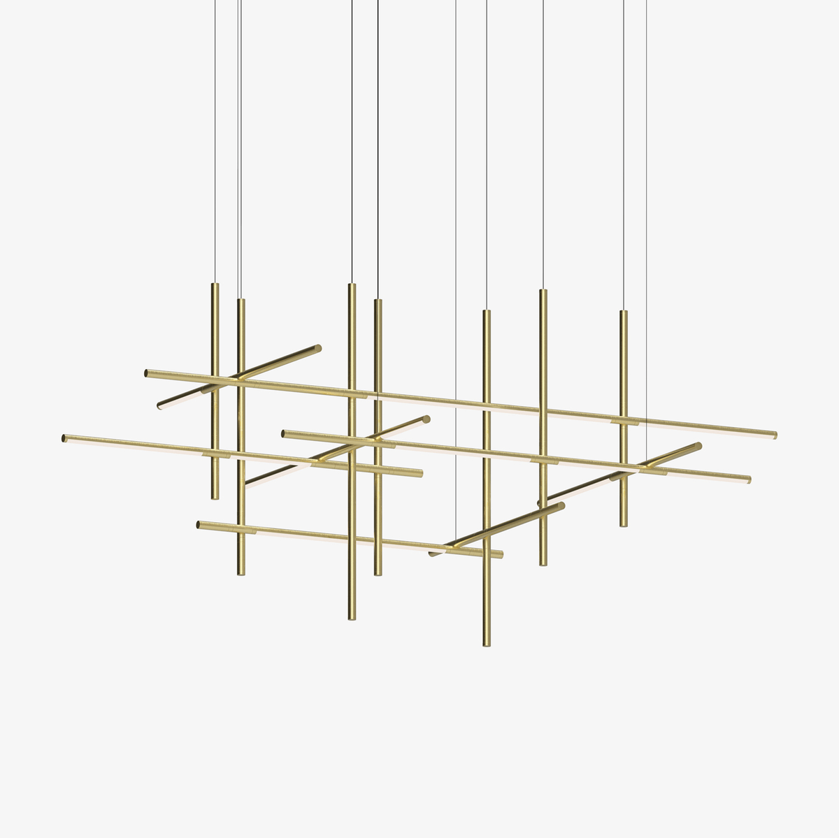 Geometric lineaire hanglamp