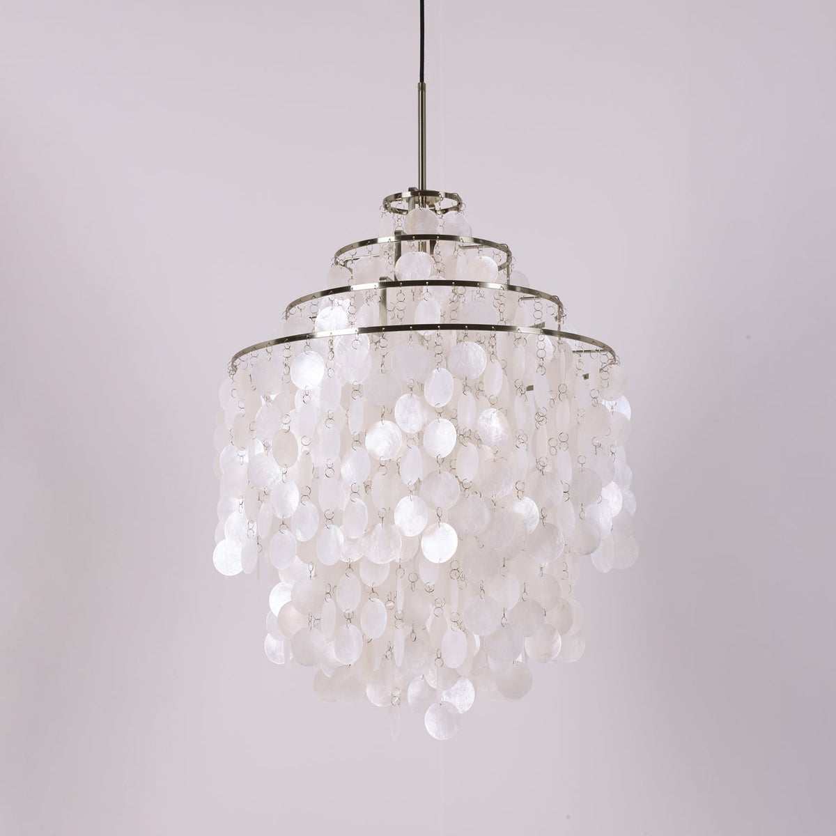 Rivena hanglamp Ronde Schelp Ring