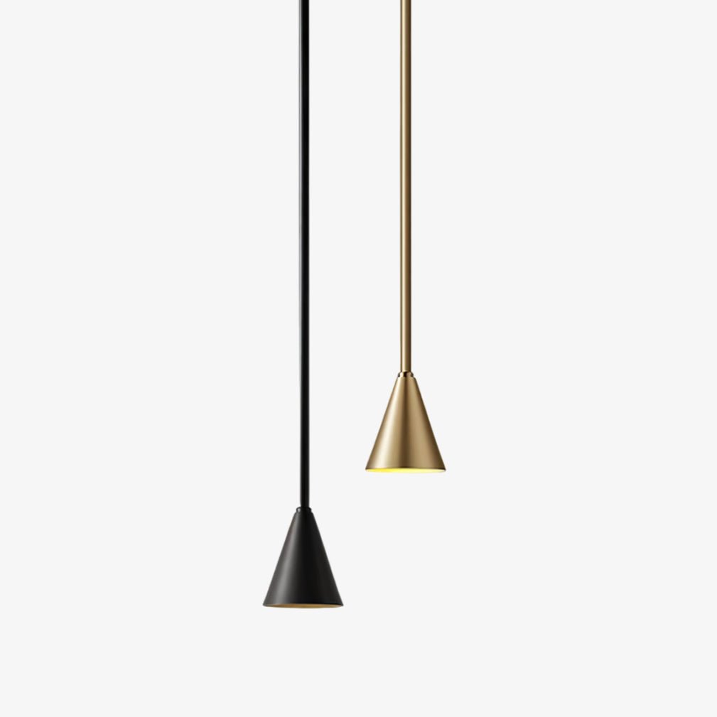 Cutheion Moderne minimalistische hanglamp van messing
