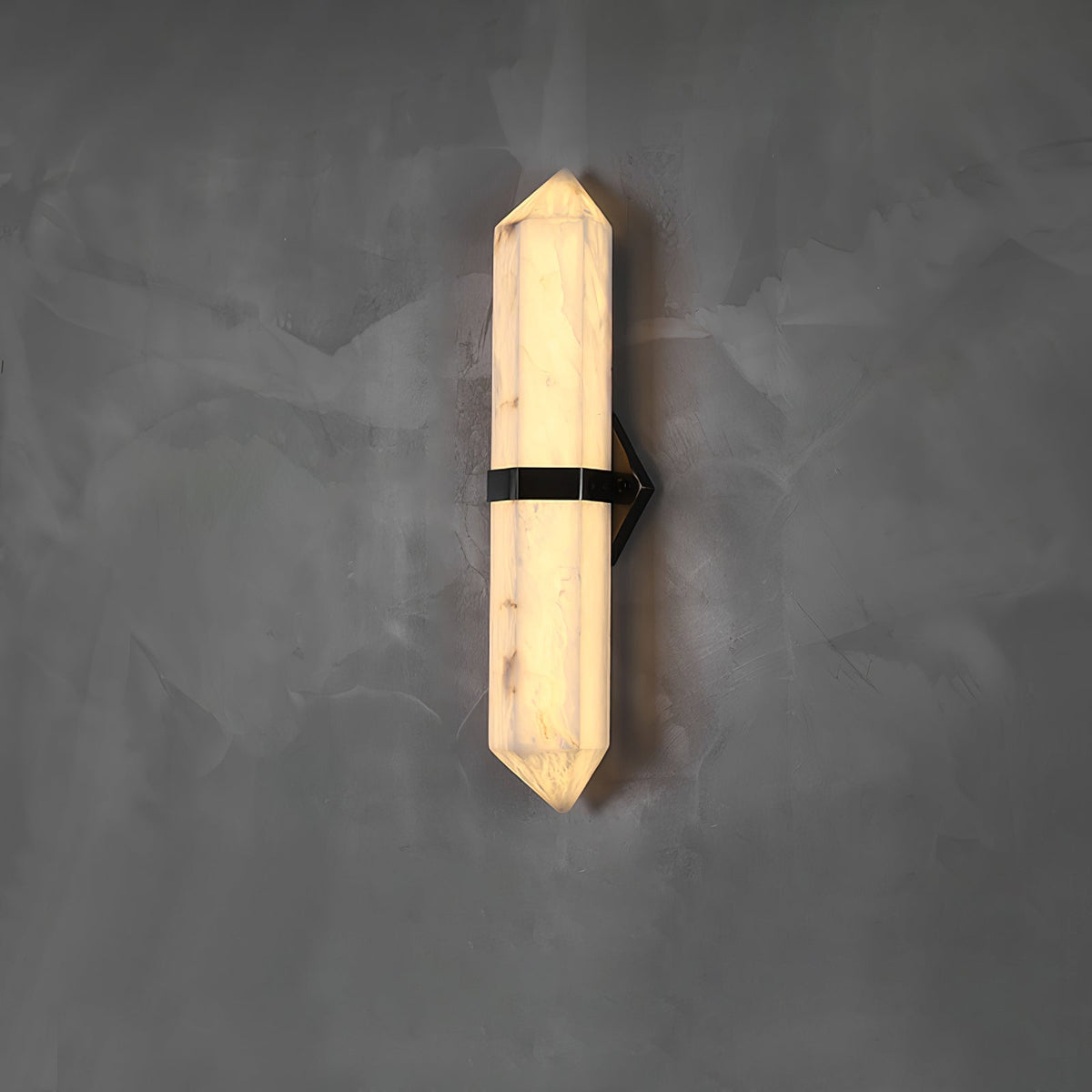 Albiaya wandlamp albast messing voor slaapkamer