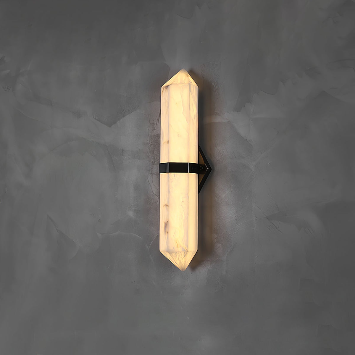 Albiaya wandlamp albast messing voor slaapkamer