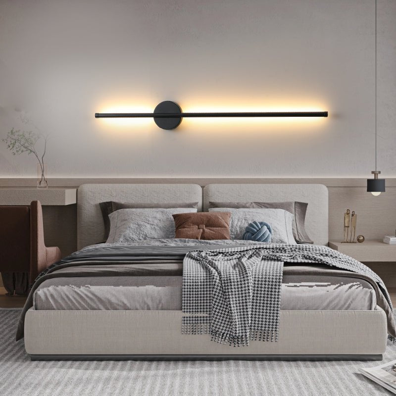 Fral Zwart wandlamp met Draadloze Oplaadbare Batterij