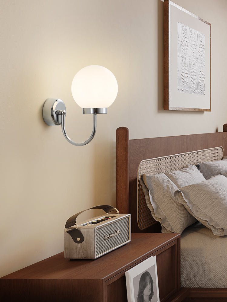 Varnys chroom wandlamp