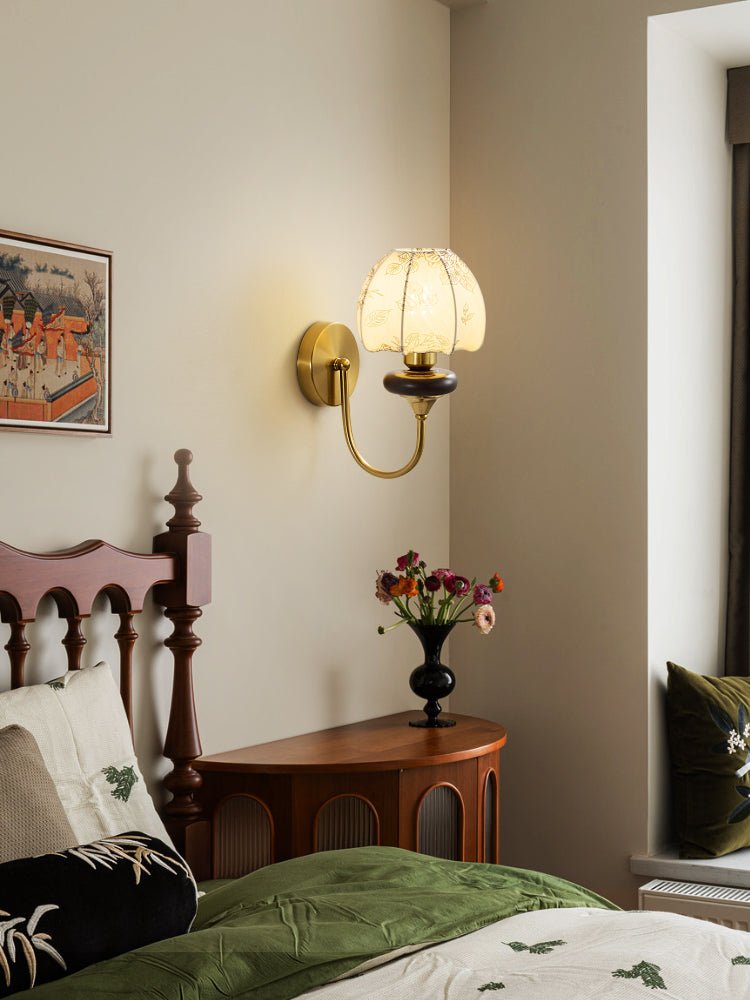 Zorvyn Floral wandlamp