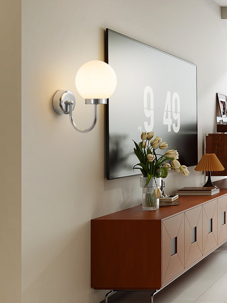 Varnys chroom wandlamp