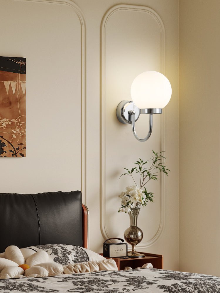Varnys chroom wandlamp