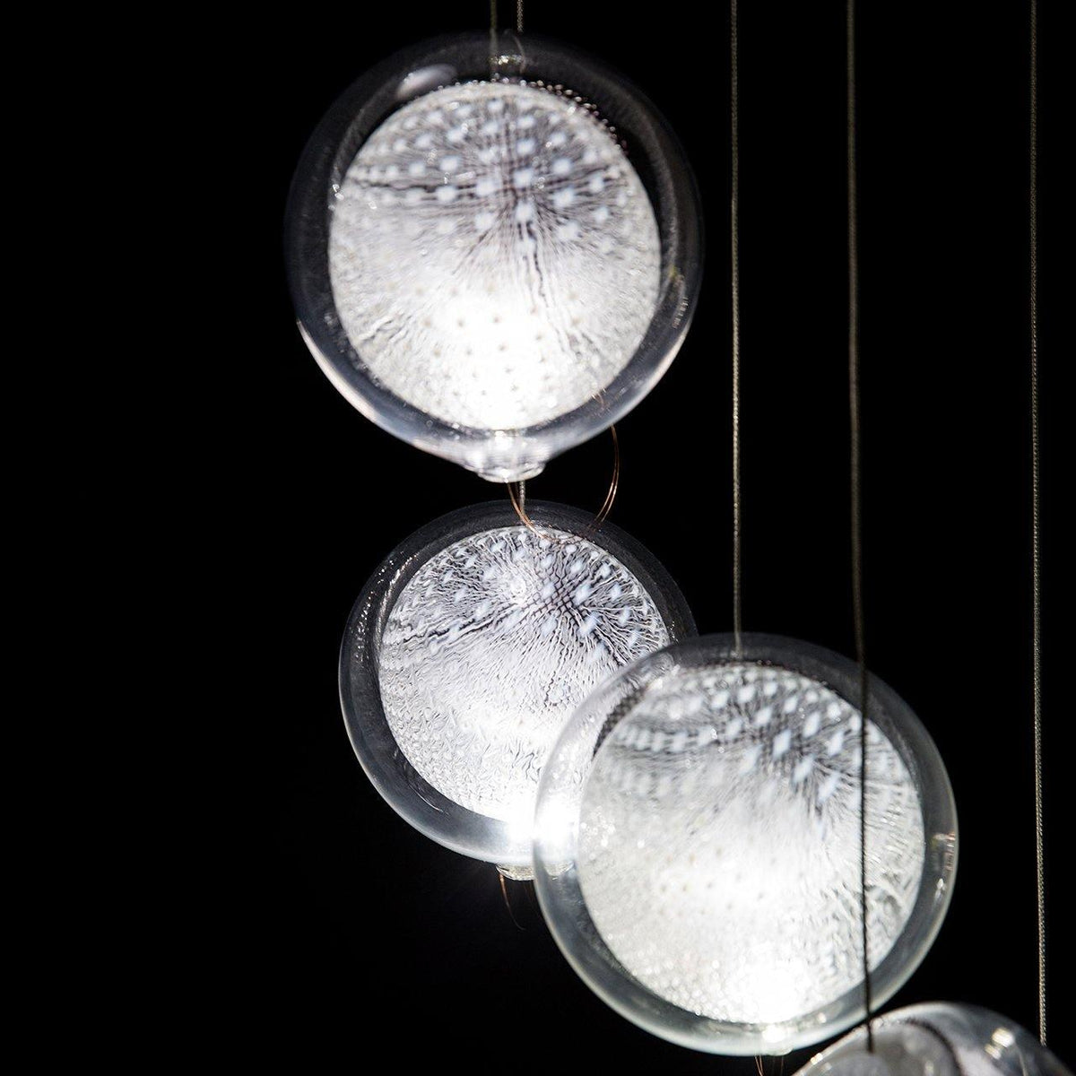 Ario Artistiek Glas Hanglamp