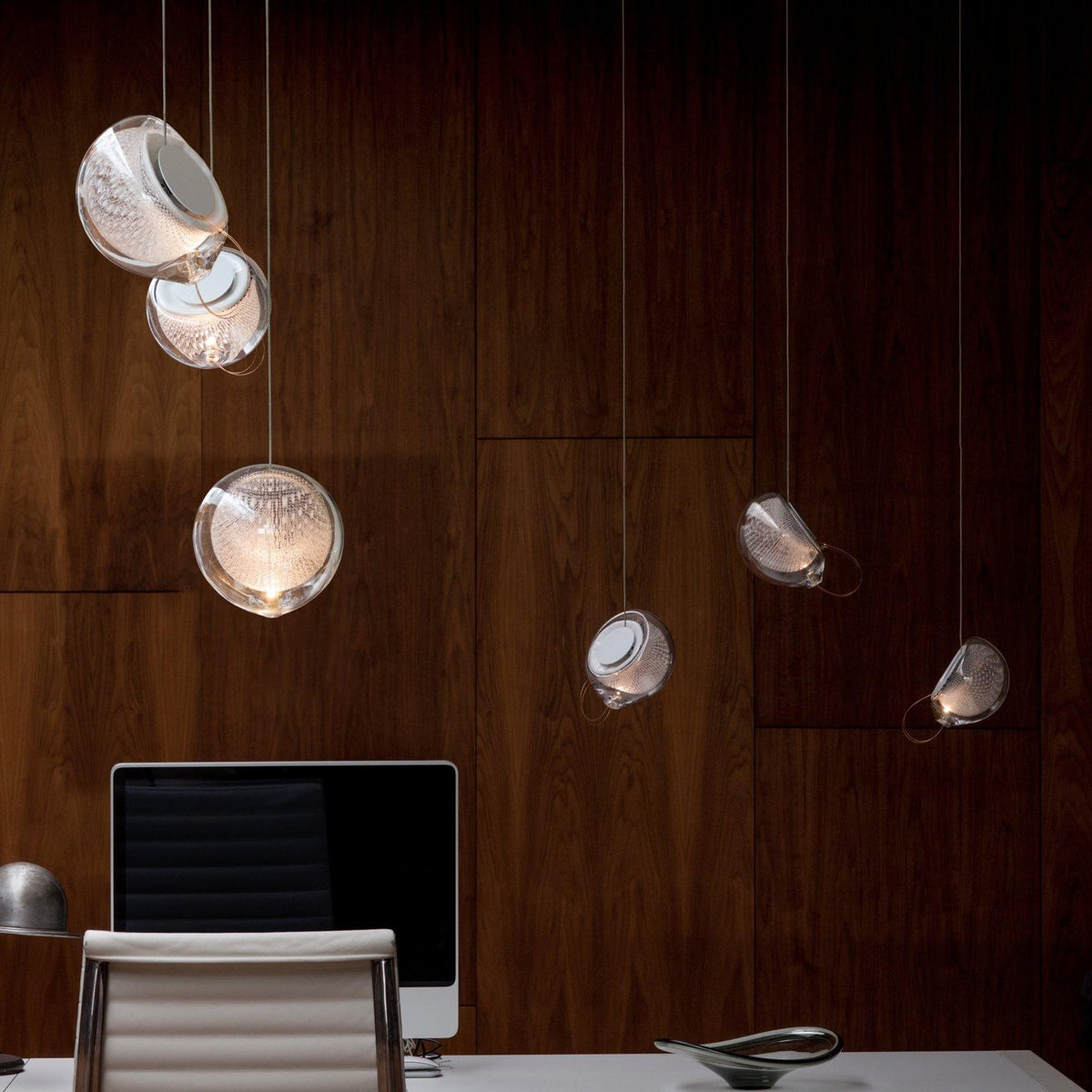 Ario Artistiek Glas Hanglamp