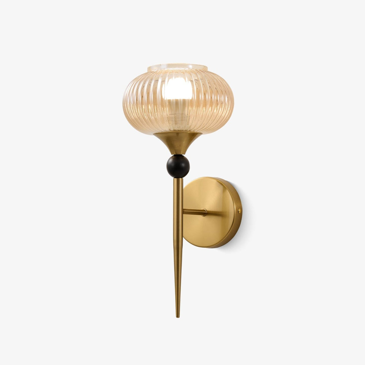 Thyr geribbelde wandlamp