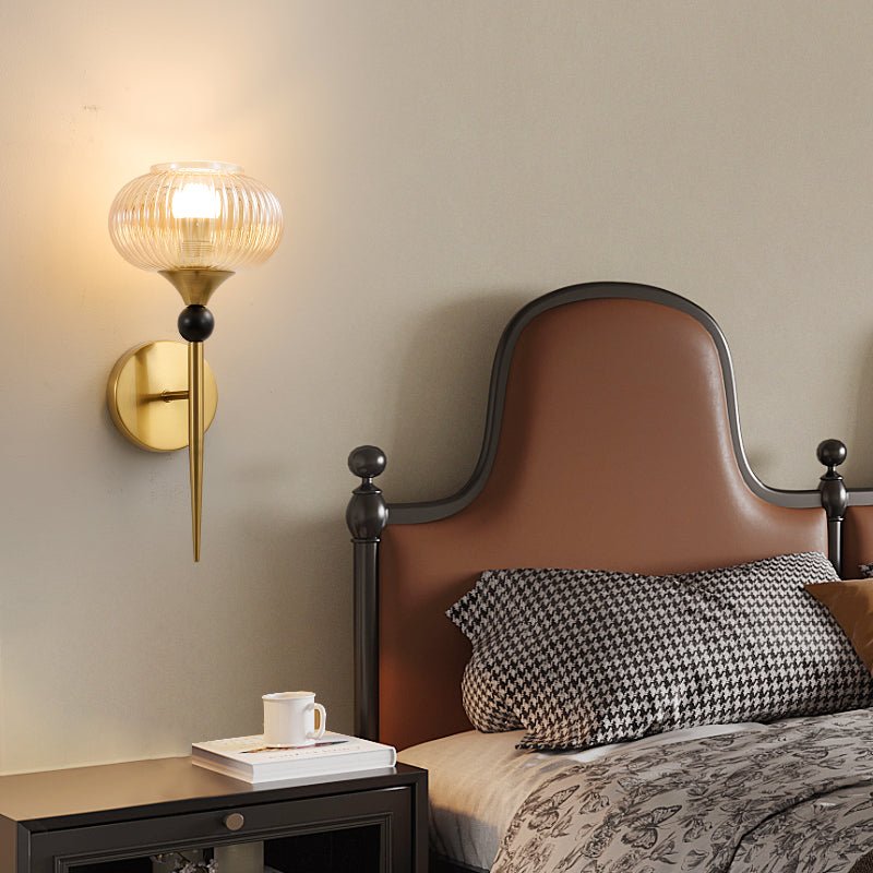 Thyr geribbelde wandlamp