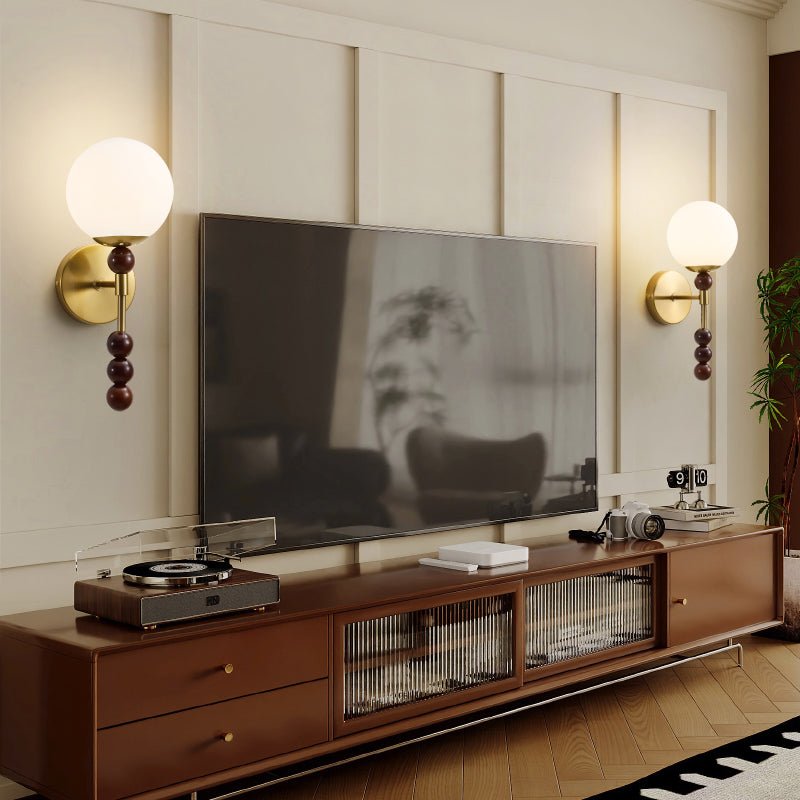 Blendor bollen wandlamp