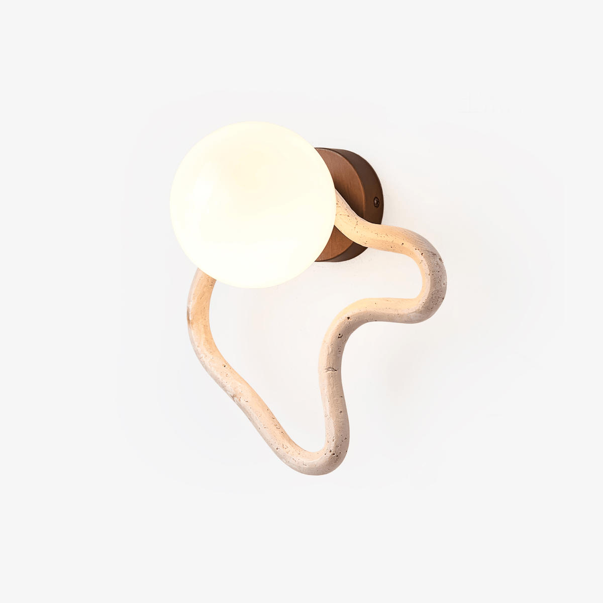 Cindor travertin wandlamp