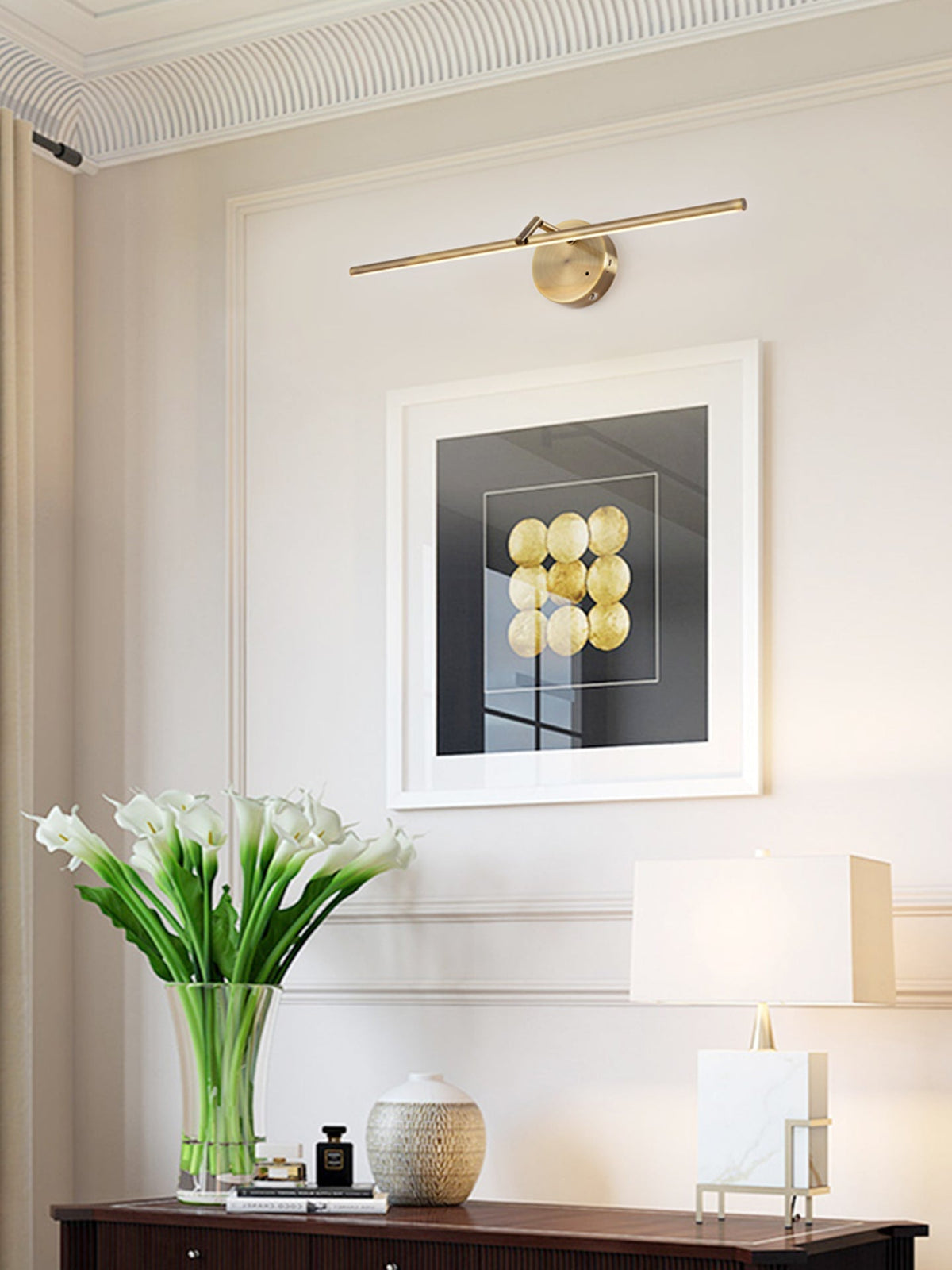 Suly Slim Goud Oplaadbare wandlamp