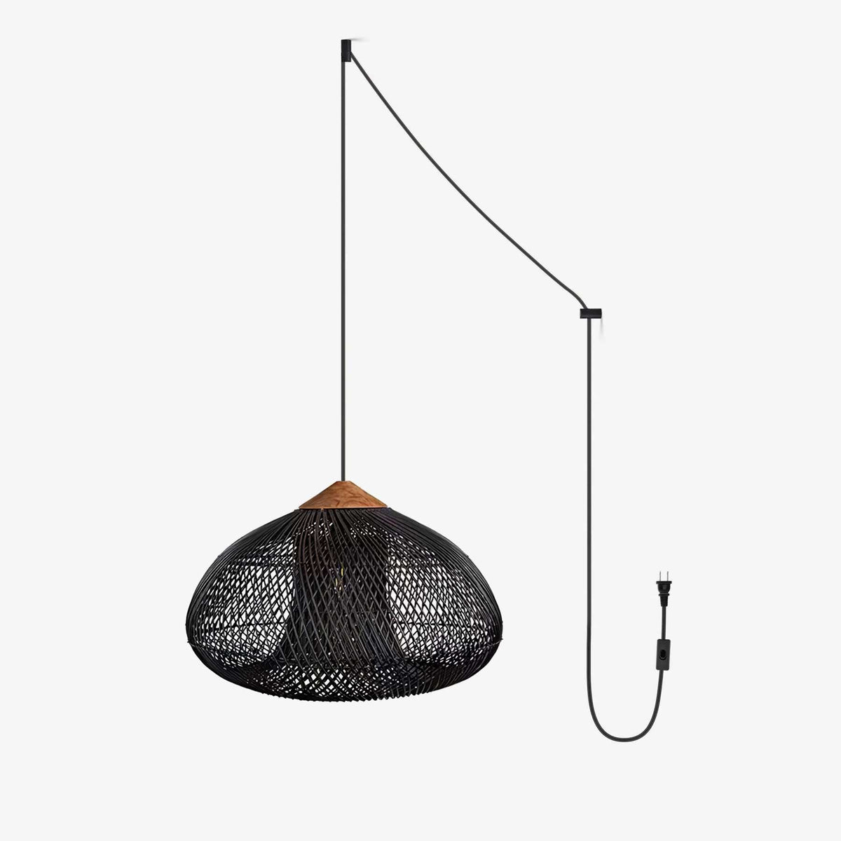 Canirora Hanglamp Rotan Decoratief snoer Geweven