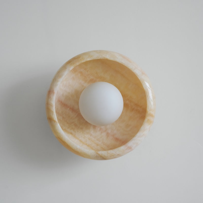 Agal wandlamp