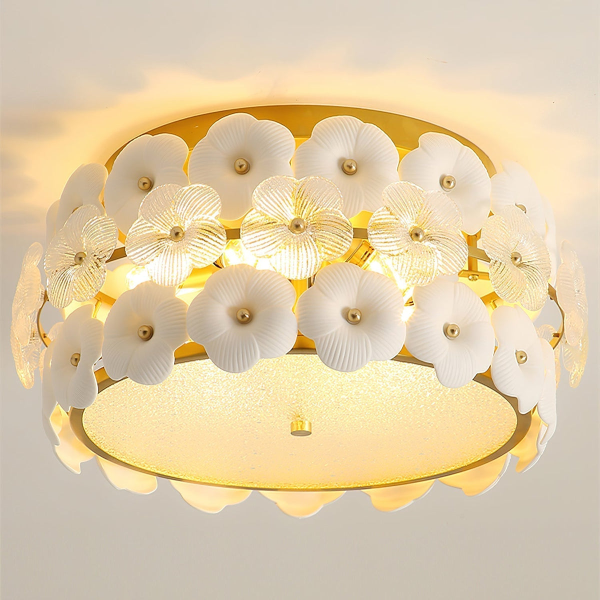 Calisel plafondlamp goud
