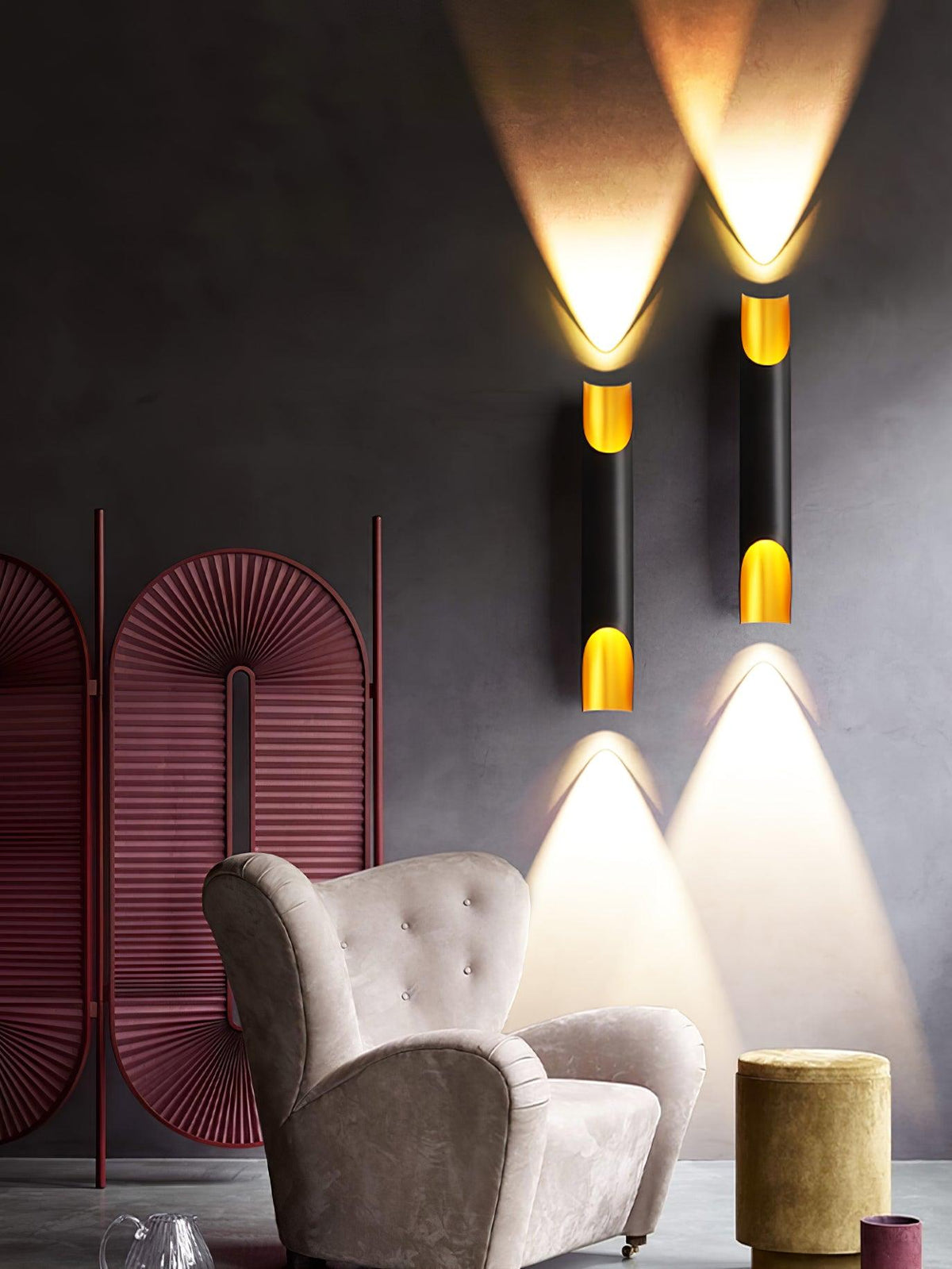 Elaalette wandlamp