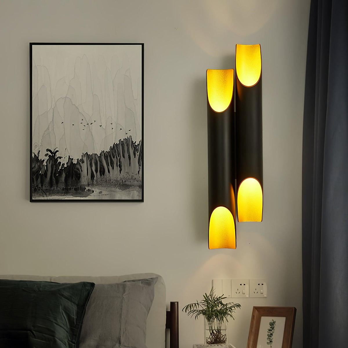 Elaalette wandlamp