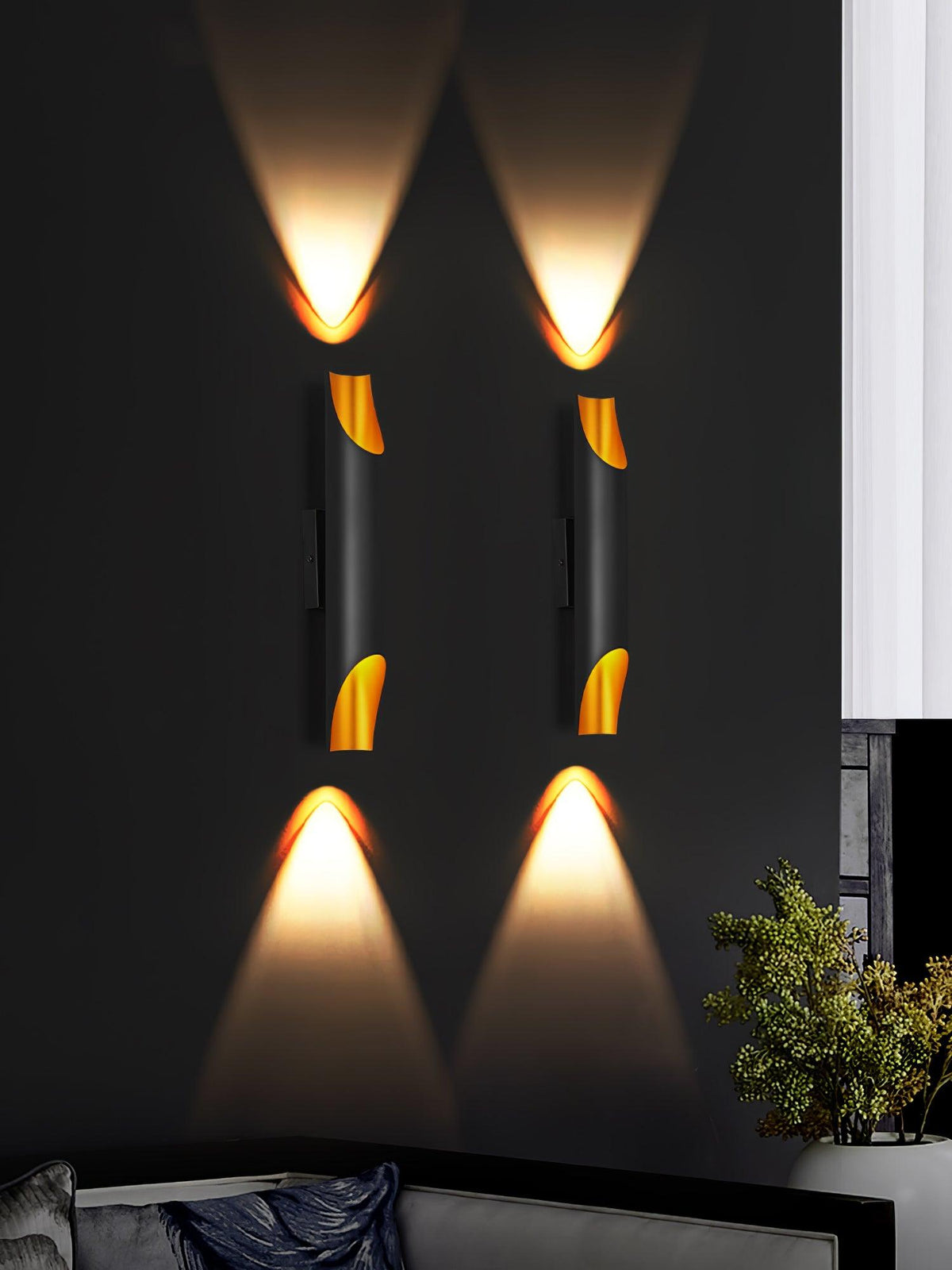 Elaalette wandlamp