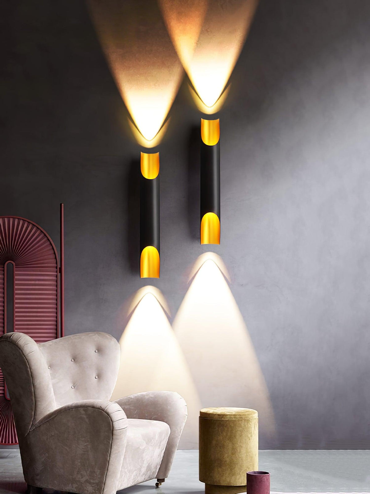 Elaalette wandlamp