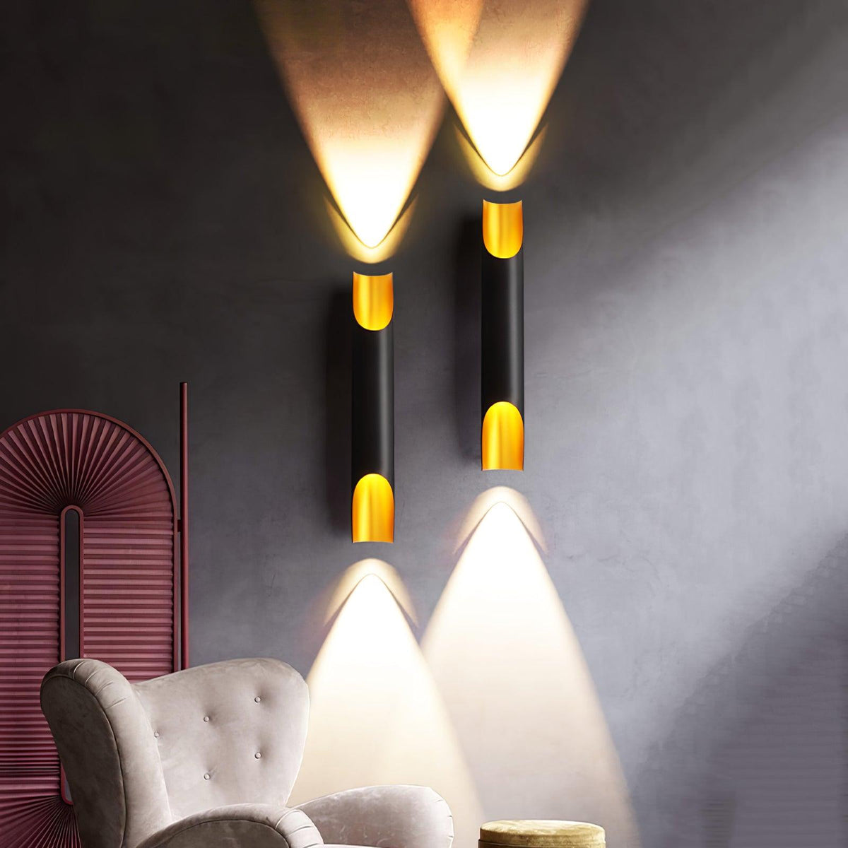 Elaalette wandlamp