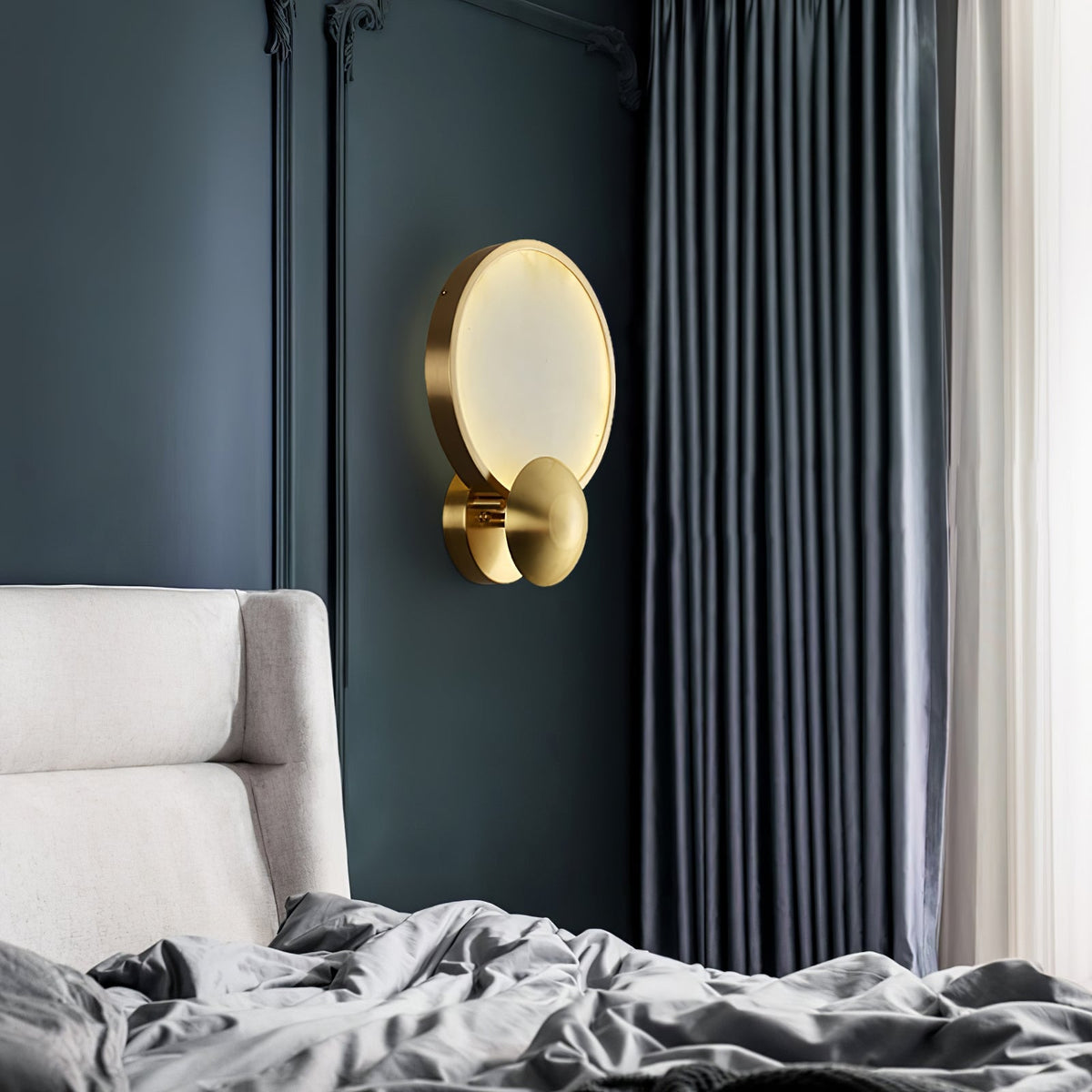 Avenuelia albasten wandlamp