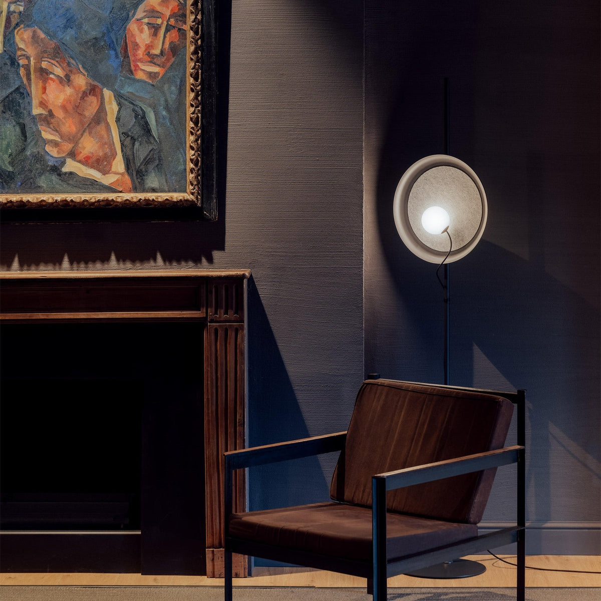Acoustic vloerlamp