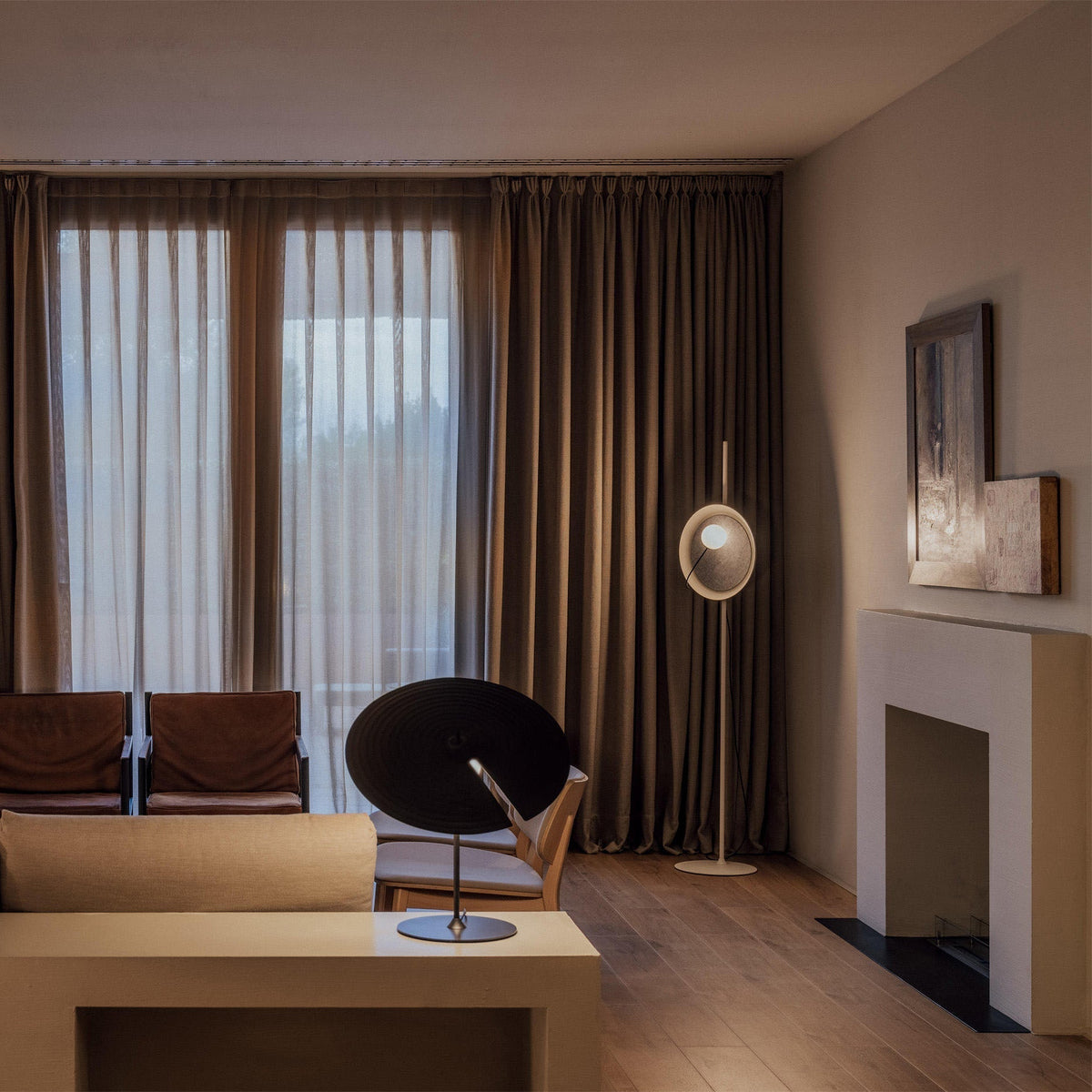 Acoustic vloerlamp