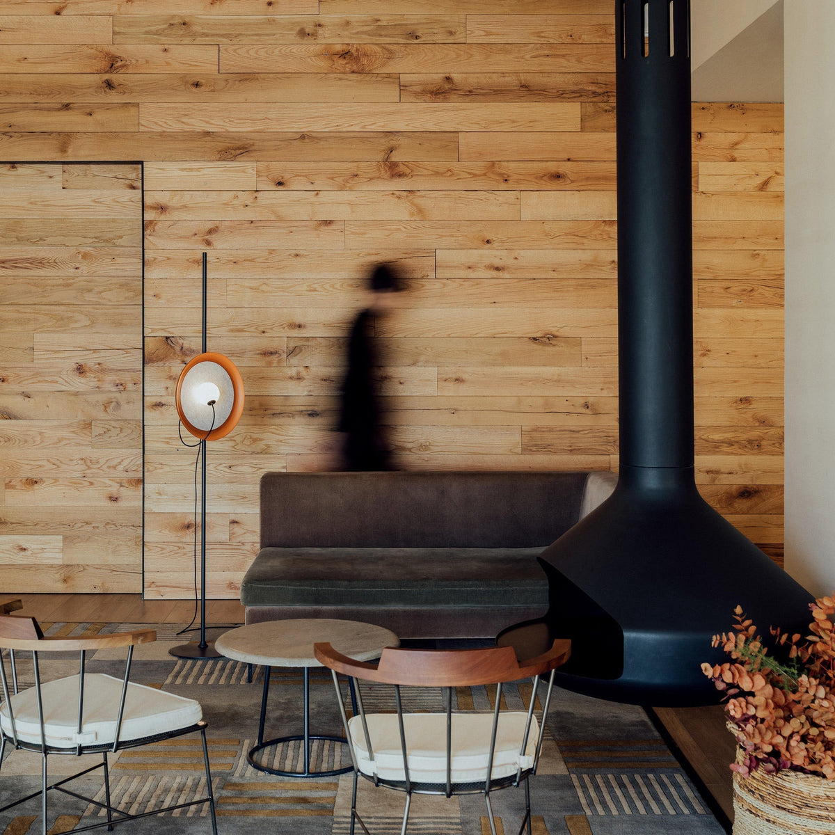 Acoustic vloerlamp