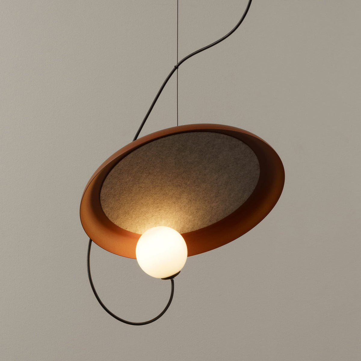 Acoustic hanglamp