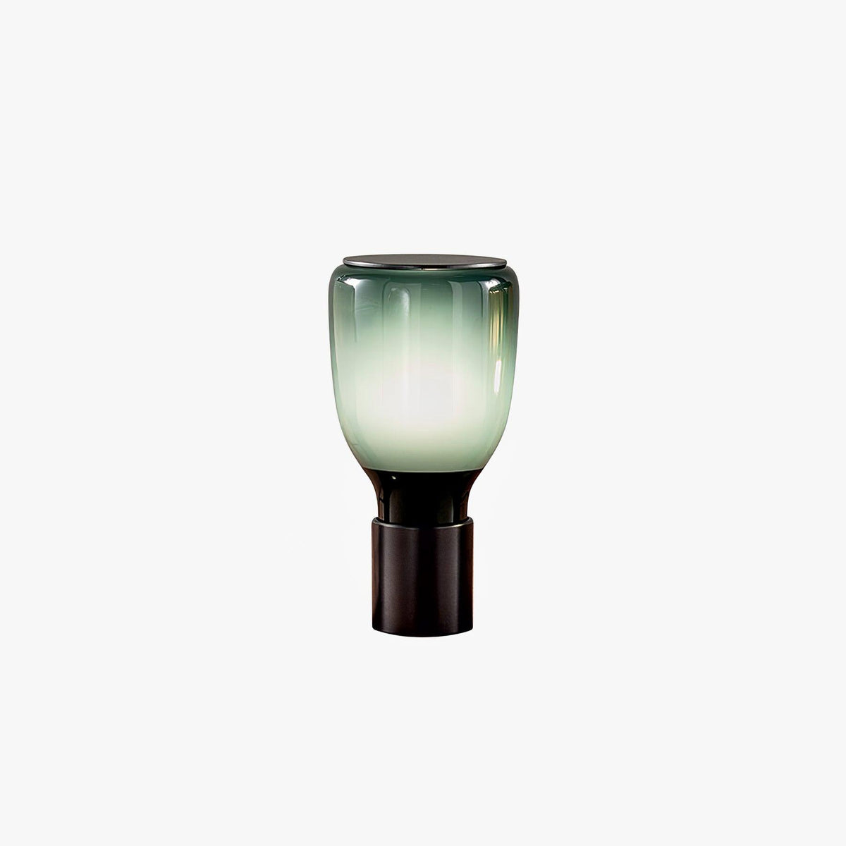 Vathayra tafellamp met groen glas