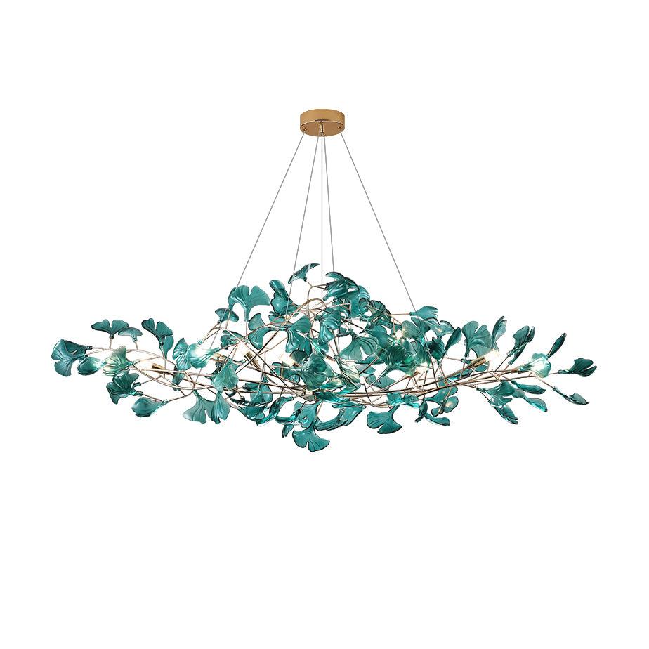 Ralenis luxe Ginkgo Leaf kroonluchter