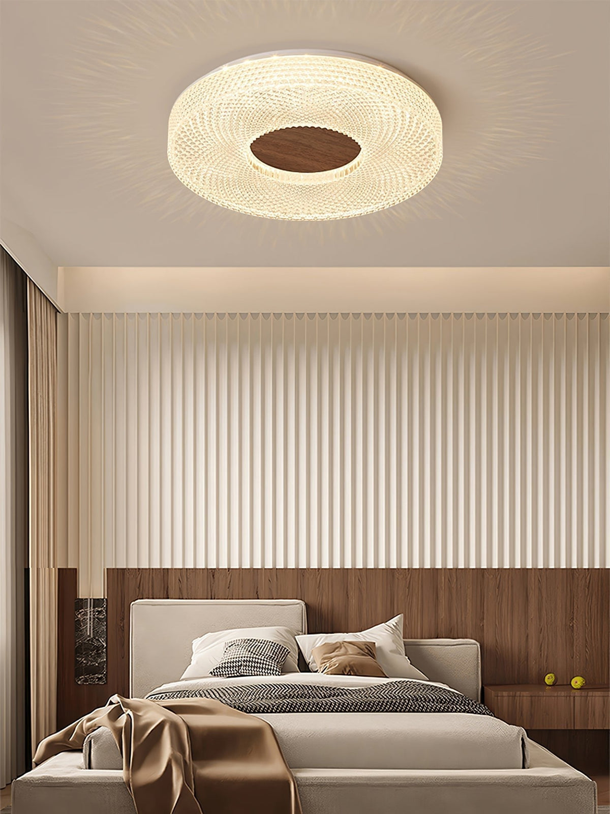Nirinelle plafondlamp met acrylring, modern minimalistisch
