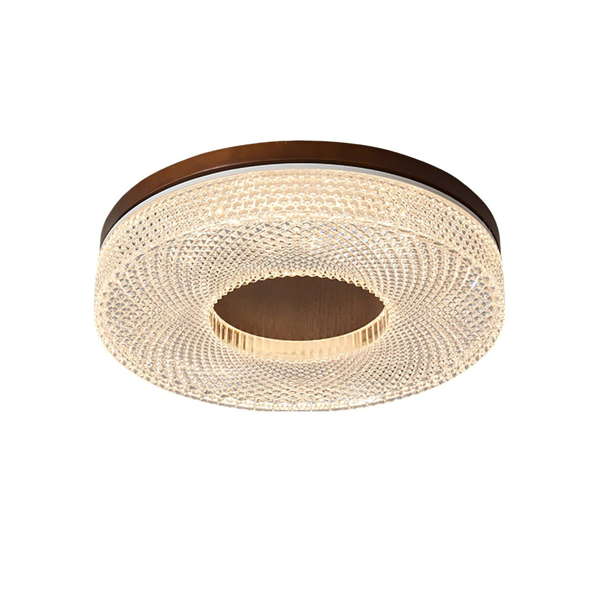 Nirinelle plafondlamp met acrylring, modern minimalistisch
